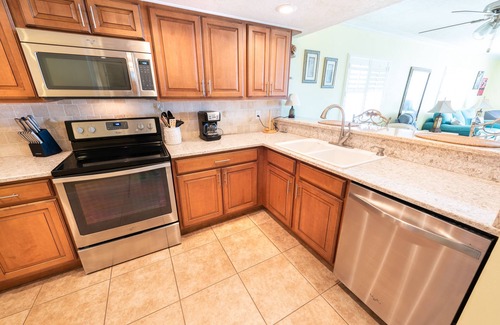 Indian Harbour Beach Condo | Ocean front corner unit with quiet beach