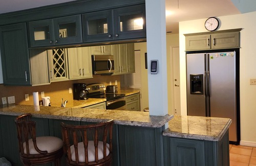 Long Key Condo | Ocean front gated privacy with 3 bedrooms and protected boat slip.