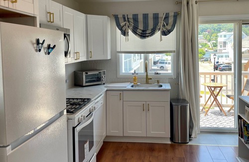Sea Bright House | Ocean front with views from every window, walk to beach and dining!