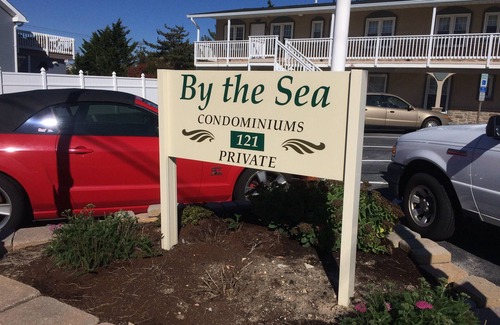 Ship Bottom Condo | Ocean side, 2 Floor Condo, 3rd from the Beach with a fenced in Patio!