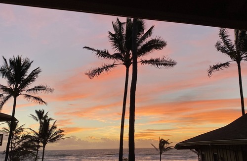 Lihue Condo | Ocean View, Beachfront Townhouse 2bd/2ba/2 lanai