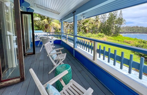 Kehena Beach Estates House | Ocean view Custom home steps away from Kehena Black Sand Beach