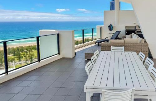 Broadbeach Apartment | Ocean View Luxury 2 Level Penthouse 3BR 30th Floor