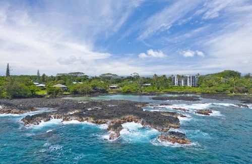 Hilo Apartment | Ocean view Mauna Loa Shores Kai Ekahi #201 next to Carlsmith Beach Park Hilo HI