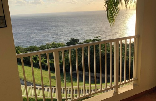 Aguadilla Pueblo Condo | Ocean view sunsets await you at our luxury condo/crash boat beach