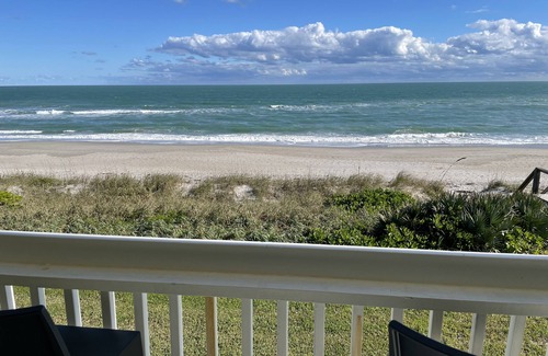Melbourne Beach House | Oceanfront 3-story luxury 3-bedroom 2-bath with direct access to pristine beach