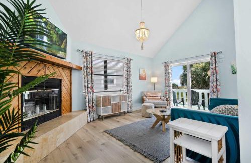 St. Augustine Beach House | Oceanfront in the heart of St Aug Bch Dogs OK