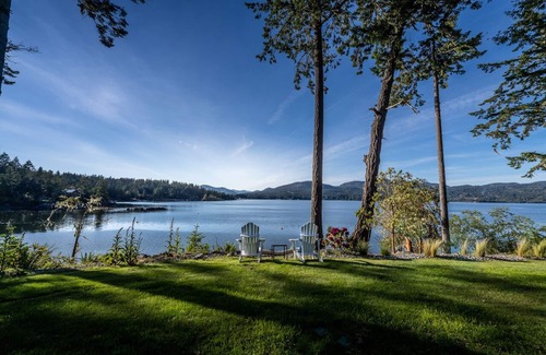 Juan de Fuca Electoral Area House | OCEANFRONT Luxury with Panoramic Views!