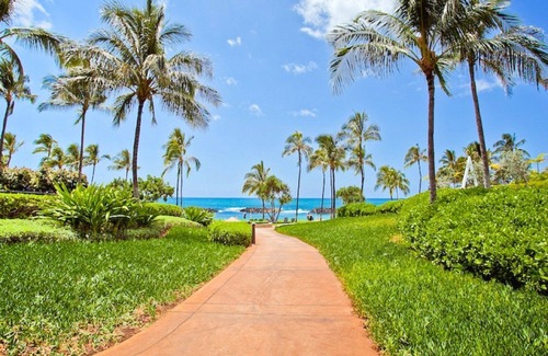 Ko Olina Condo | Oceanfront Penthouse Villa - walk to the beach and gorgeous sunset views!
