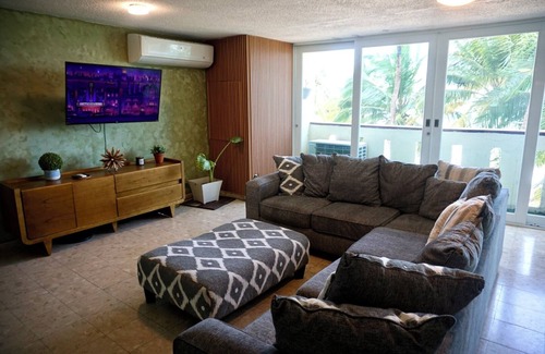 San Juan Apartment | Oceanfront Retreat in Condado – Steps from La Placita & Calle Loíza!