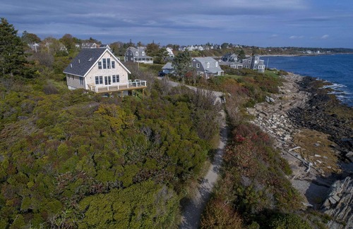 Bailey Island Cottage | Oceanside cottage perched near the Giant Stairs, offering amazing panoramic open ocean views!