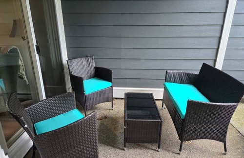 Regional District of Nanaimo Condo | Oceanside Gardens at Pacific Shores, Nanoose Bay - 1 Bedroom - Full Kitchen