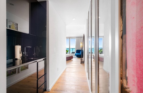 City Center Condo | Oceanview Private Studio Suite at W South Beach -1226