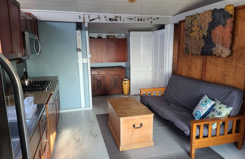 Captain Cook House | Off grid Cottage on a small farm, fabulous ocean views.