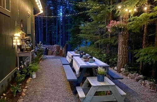 Hoodsport Cottage | Off grid mountain cottage with Amazing views & dry/steam wood heated sauna