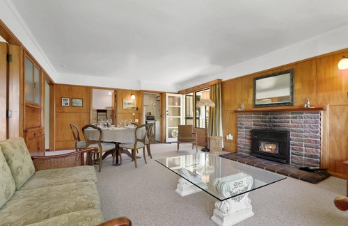 Lake Okareka House | Okareka Lakefront - Four Bedroom Original Lake House with Fantastic Lake Views