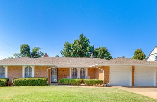 Central Oklahoma City House | Oklahoma City Home about 9 Mi to Downtown!