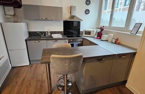 Arras Apartment | Old Arras studio with mezzanine