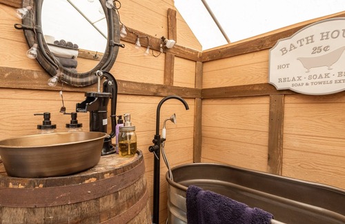 Tombstone RV Rental | Old West Living/Luxury Cabin-Tent in Tombstone AZ