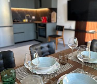 Dhermi Apartment | OLEA Family Apt with Garden