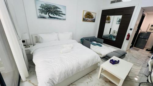 International City Apartment | Olivz Residence Furnished Cozy Studio Apartment