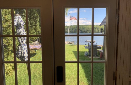 Belgrade Cabin | on gorgeous Great Pond (lake), great for families!