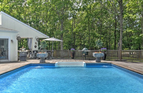 Westhampton House | On Private Lot, Open Floor Concept, Master Bedroom with Hot Tub