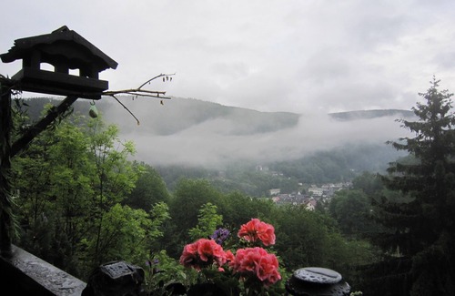 Unterweißbach House | On the edge of the forest with a beautiful panoramic view of 2 valleys