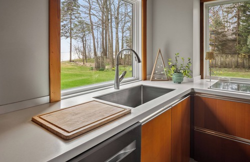 Hingham Cottage | On The Rocks. Lake Michigan Beachfront Home.