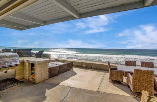 Capistrano Beach House | ON THE SAND! Private Beach! OCEAN FRONT HOT TUB!