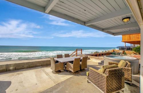 Capistrano Beach House | ON THE SAND! Private Beach! OCEAN FRONT HOT TUB!
