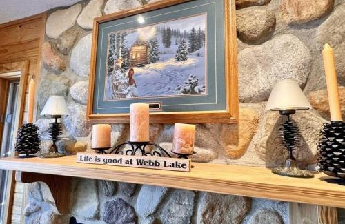 Webb Lake House | On the water in Webb Lake! UTV from your door!