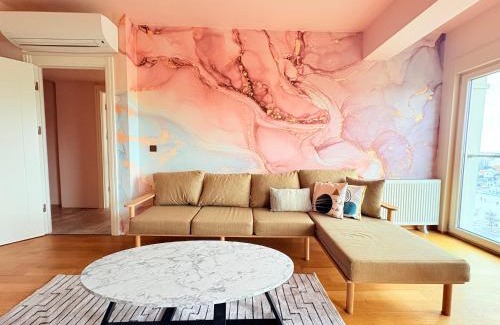 Gumussuyu Mahallesi Apartment | One Bedroom Apartment in Taksim Square Gorgeous City View