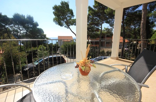 Borik Apartment | One bedroom apartment with terrace and sea view Rovinj (A-3373-a)