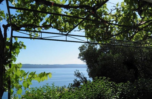 Brela Apartment | One bedroom apartment with terrace and sea view Brela, Makarska (A-11687-b)