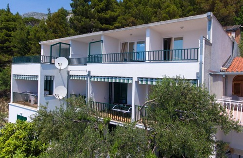 Brela Apartment | One bedroom apartment with terrace and sea view Brela, Makarska (A-11687-b)