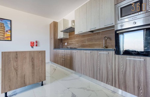 St. Paul's Bay Apartment | One of a kind 4BR penthouse with terrace & views