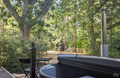 Ringwood Cabin | Onni - cosy forest cabin with hot tub