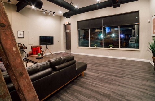 Farmington House | Open Concept Downtown Farmington Industrial Space.