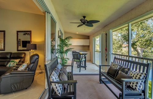 Cypress Lake Condo | Open now! Waterfront 2Bed Condo Crystal Cove Fort Myers