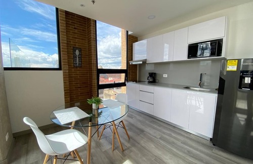 Santa Fe Apartment | Open sky terrace apartment at Bogotánn
