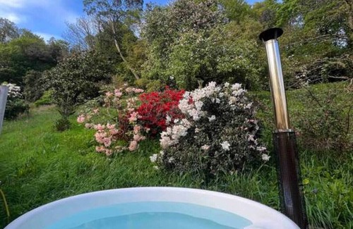 Kingsbridge Cabin | Orchard Lodge @ Lower Coombe Royal with Hot Tub