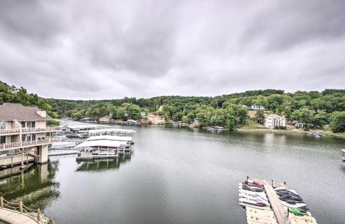 Osage Beach Apartment | Osage Beach Condo Community Pool and Boat Dock