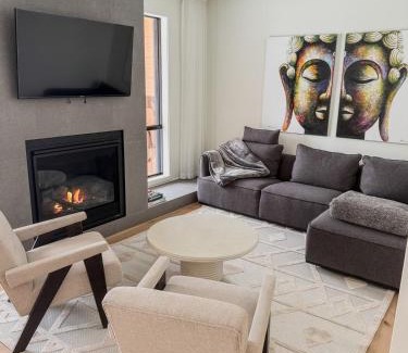 Versant Soleil Apartment | Ostrya Luxury Condo, Steps from the Slopes!