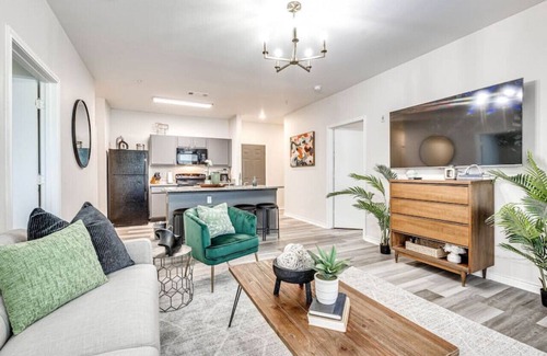 Stillwater Condo | OSU Luxe Condo - 4 Bed - Sleeps 9