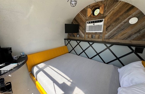 Lancaster Cabin | Our Tubes offer a camping experience for those that love the outdoors but also love a bed.