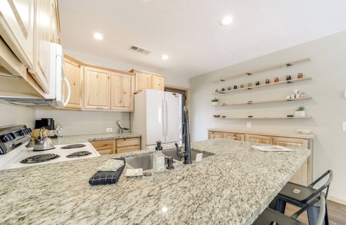 Pine Cabin | Outdoor Entertainment Spaces: Remote Pine Home!