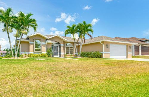 South Gulf Cove House | Outdoor Kitchen, Bar and Dock Port Charlotte Home