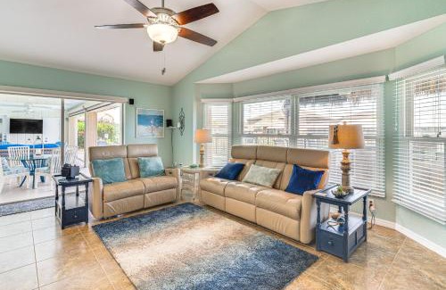 South Gulf Cove House | Outdoor Kitchen, Bar and Dock Port Charlotte Home