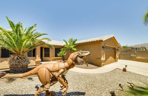 Lake Havasu City House | Outdoor Oasis Home with Hot Tub in Lake Havasu City